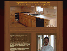 Tablet Screenshot of carpentrycabinetsandmore.com